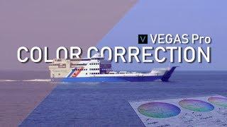 VEGAS Pro Basic Color Correction tutorial 2019