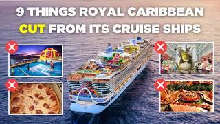 9 things Royal Caribbean CUT since I started cruising!