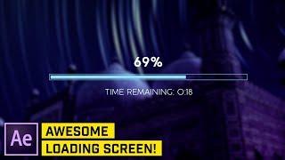 ADVANCED: Loader Bar Countdown After Effects Tutorial