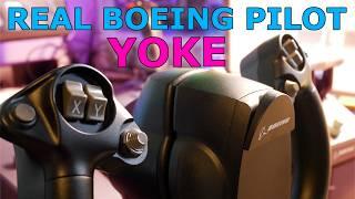 Real World Boeing 787 Pilot Tries the Thrustmaster Boeing Yoke: Is it Real Enough? MSFS