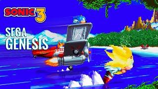 Sonic 3 (1994) intro in 3D