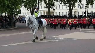 Band of the Welsh Guards and 1st Battalion Welsh Guards