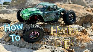 How to Hydro Dip an RC body? Our first attempt! Thirsty Thursday Channel Spotlight @outspokenRC