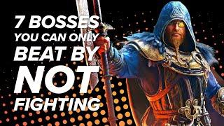 7 Bosses You Can Only Beat by NOT Fighting Them