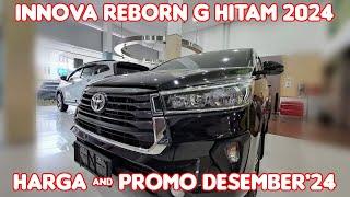 All New Innova Reborn G Hitam 2024 |Harga & Promo Reborn di Desember 2024 |Toyota Medan 085362072000