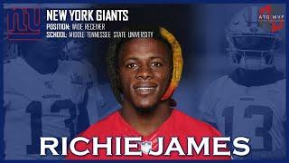 NEW YORK GIANTS: Richie James ᴴᴰ