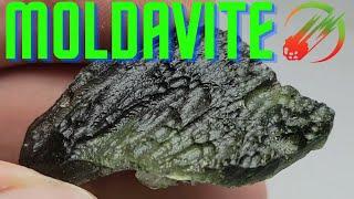 Moldavite! Enjoy the Beauty of Moldavite!! The Meteorite Impact Glass from Czech Republic