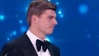 Max Verstappen Speech after Recieving Best Driver Award in FIA Prize Ceremony 2021