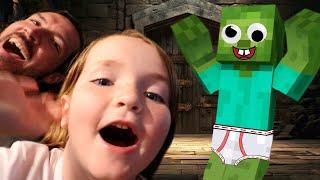 UNDERWEAR ZOMBiES in MiNECRAFT?!!  Niko & Friends team up to battle Baby Minecraft MOBS in a dungeon