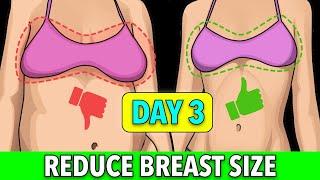 Day 3 - CHEST + ARMS (EXERCISES TO REDUCE BREAST SIZE) - 6-Day Fat Burning Challenge