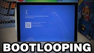 Fixing A Bootlooping Surface Pro 6