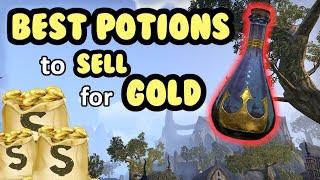 The BEST Potions to Sell to make MILLIONS in ESO (Elder Scrolls Online Guide PC, PS4, Xbox)