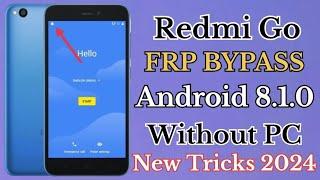 Redmi Go FRP BYPASS || M1903C3GI/Android 8.1.0 Gmail account bypass Without PC