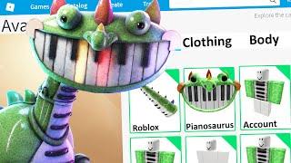 MAKING PIANOSAURUS a ROBLOX ACCOUNT