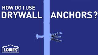 How Do I Use Drywall Anchors? | DIY Basics