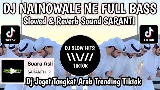 DJ NAINOWALENE  SLOWED & REVERB FULL BASS VERSI TIKTOK SOUND SARANTI️ VIRAL TIKTOK TERBARU