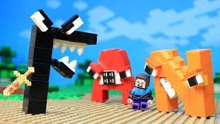 What if LEGO Alphabet Lore is Controlled in Minecraft - LEGO Animation - Stop Motion