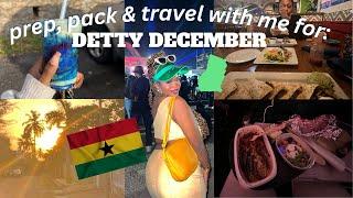 GETTING READY FOR GHANA IN DECEMBER 2022  * prep + shopping + packing + hair + ANXIETY*