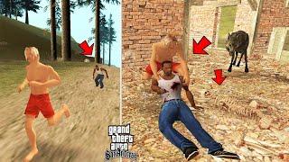 What Happens If You Follow This Guy in GTA San Andreas!(Werewolf)