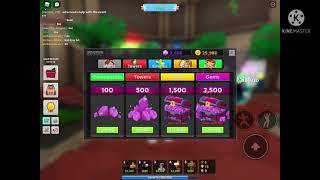 Buying the Accelerator! // Tower Defense Simulator @YusiDraco#5794