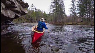 River Canoe Trip - Learning Moving Water Techniques - Wish We'd done it Sooner!