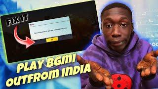 How To Play BGMI Outside Of India In 2022(Hindi) || % working || @callmeprofessor001 #bgmi #trend