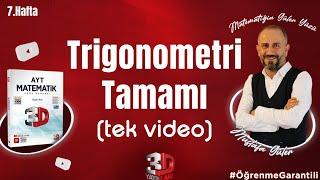 Trigonometri Konu Anlatımı | Tek Video | 3D Kamp 7.Hafta | PDF #öğrenmegarantili