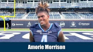 ODU Football Media Day 2024 - DE Amorie Morrison