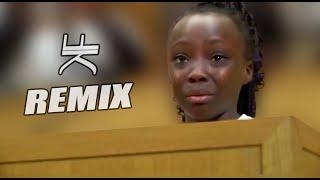 Petite Fille En Pleurs Dénonce Les Violences Policières Contre Les Noirs (REMIX)