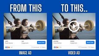 How To Create Video Ads For Facebook Ads [UNDER 5 MINS]