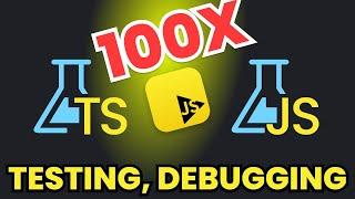 BETTER THAN VS CODE?!! 100X Testing & Debugging Best JavaScript TypeScript Playground App