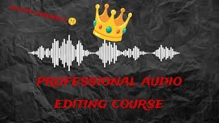 Professional audio editing master full course | remove background noise#shorts #trending #viralvideo