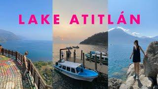 3 Days in LAKE ATITLÁN  | exploring the most beautiful place in Guatemala!