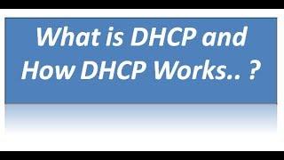 Whats is DHCP and How DHCP works [TAMIL]