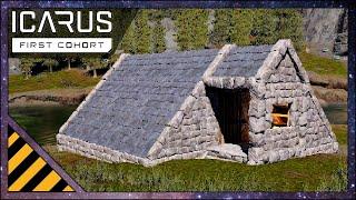 Icarus: Survival Shelter -Medium Sized Stone Base- (Build Guide)