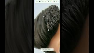 Autodesk Sketchbook HairStyle Editing #hairstyleediting  #shorts #youtubeshorts