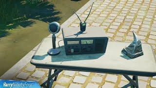 Interact with a CB Radio Location - Fortnite