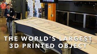 The World's Largest 3D Printed Object (U.S. Department of Energy)