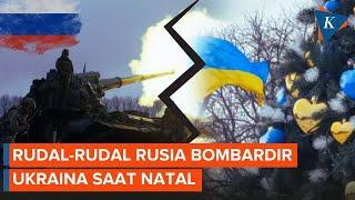 Rusia Gencarkan Serangan Rudal ke Ukraina Saat Natal