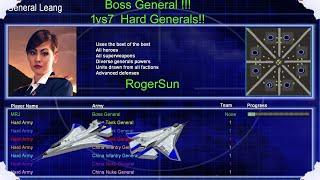 Boss General 1 vs 7 Hard Generals. (RogerSun)