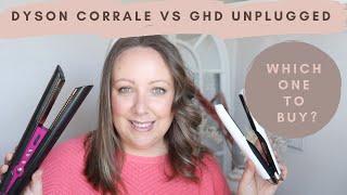 Dyson Corrale vs GHD Unplugged - Which one to buy? Demo & Comparison!