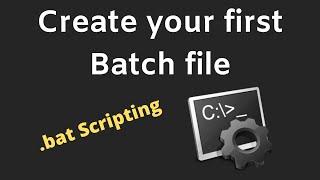 How to Create a Batch (.bat) File in Windows