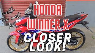 Honda Winner X Closer look! Worth the wait ba?
