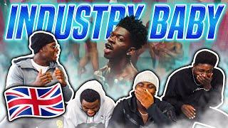 UK YOUTUBERS REACT TO LIL NAS X - INDUSTRY BABY