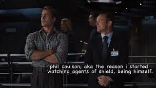 agent coulson being a blessing to the mcu for 2 minutes