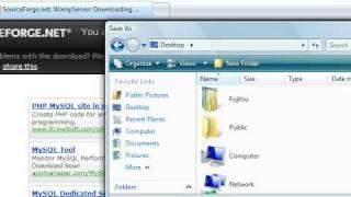 PHP MYSQL APACHE server WAMP Installation Process