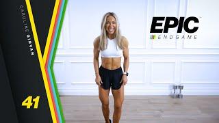 QUINTESSENTIAL Quads and Calves Workout | EPIC Endgame Day 41