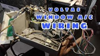 HOW TO VOLTAS WINDOW A/C PCV FULL WIRING