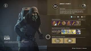 Destiny 2 This week Xur Inventory 12/7/2024