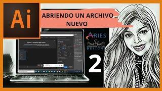 2. Como Abrir un Archivo Nuevo   Curso online [GRATIS ]  ADOBE ILLUSTRATOR 2020